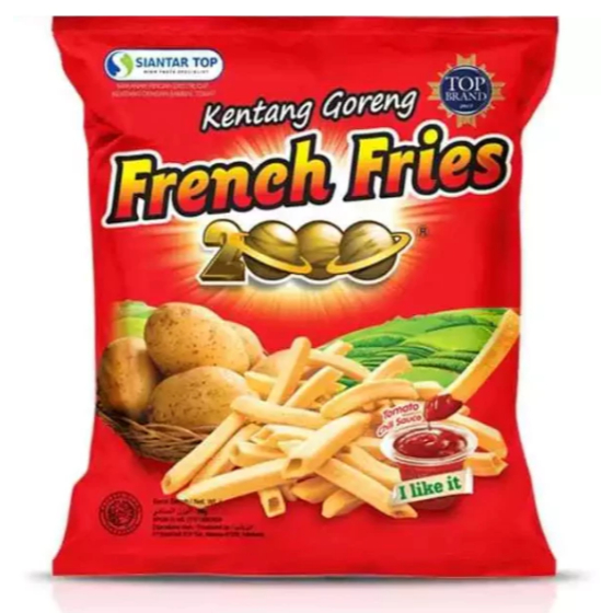 SNACK KENTANG GORENG FRENCH FRIES 2000