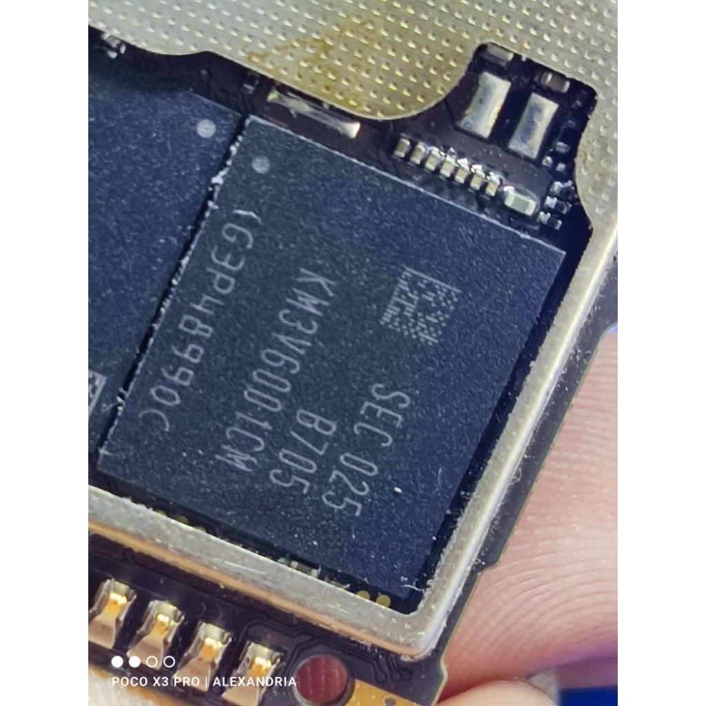 Emmc Clean KM3V6001CM 128 normal ex redmi Note 9