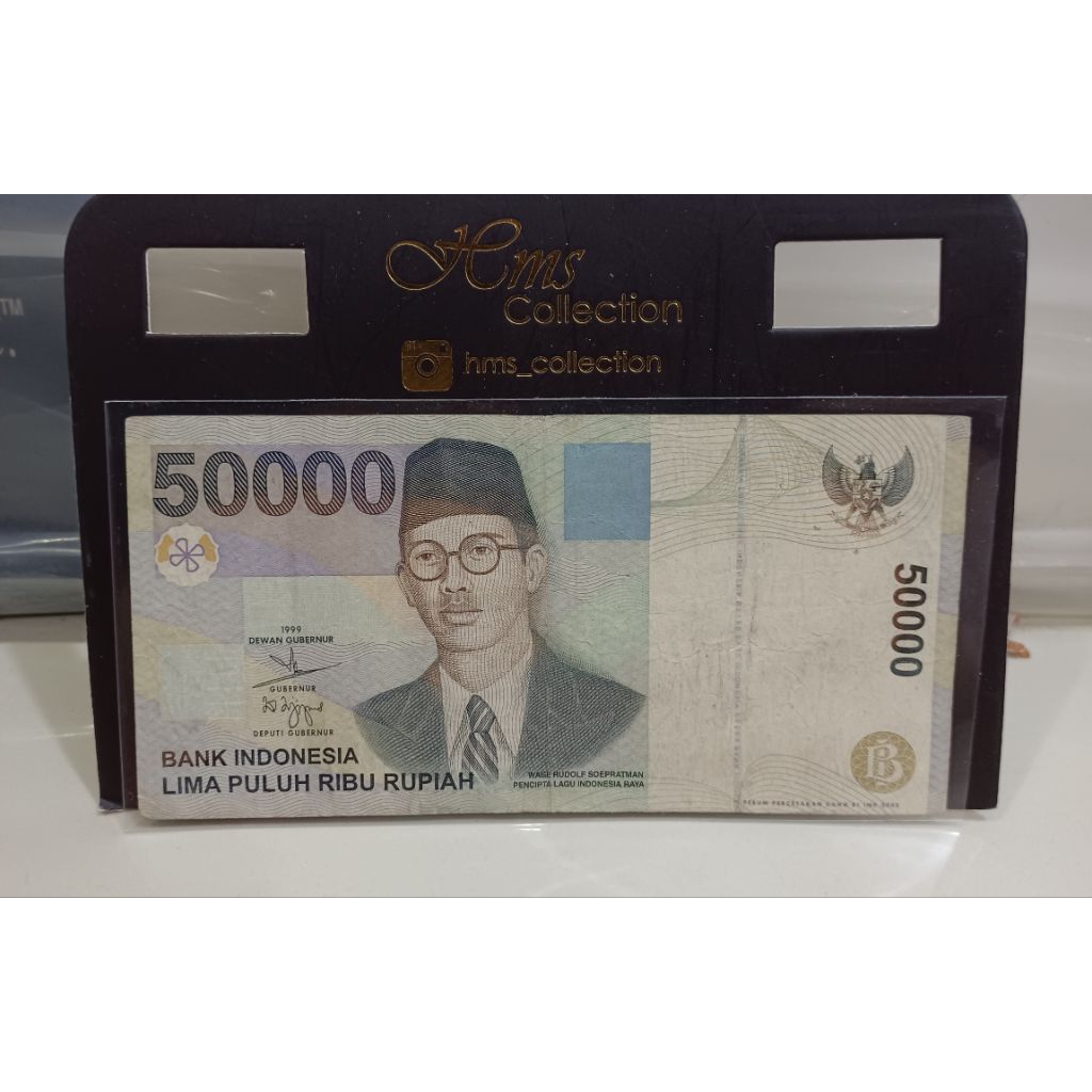 Uang Kuno 50000 WR Soepratman