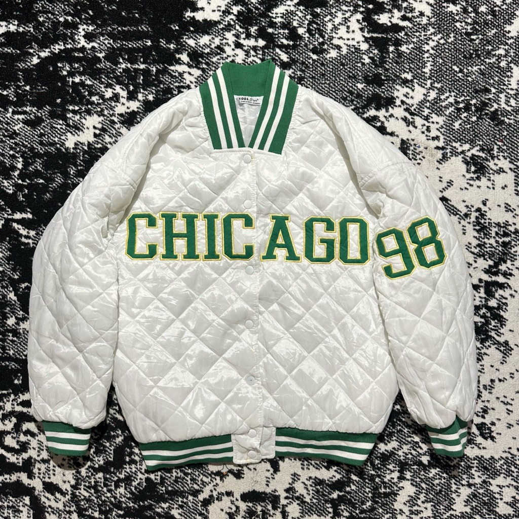 VARISTY Jacket chicago 98 Vintage white colour