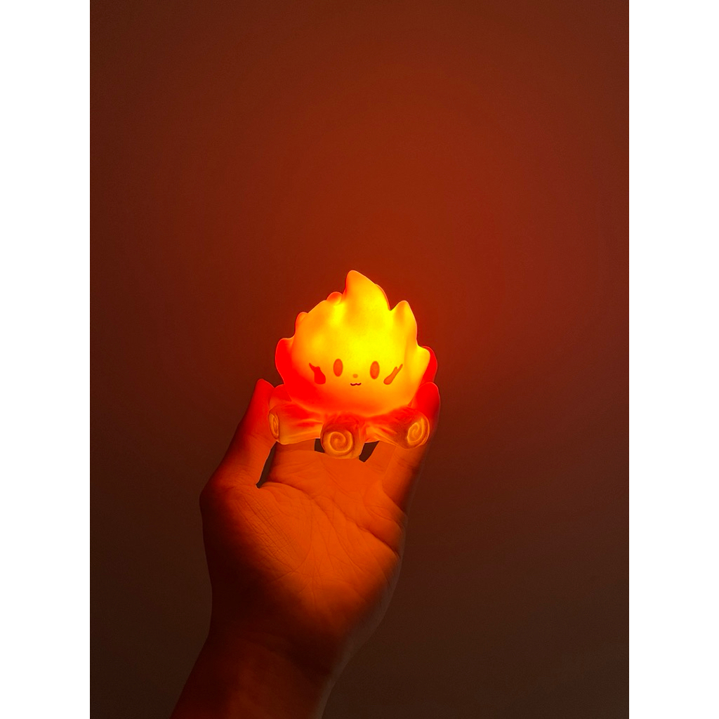 Lampu Api Bonfire Api Unggun Lampu Unik Lucu Hadiah Kado Natal Lampu Tidur