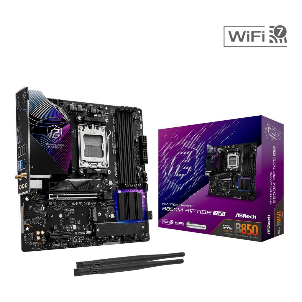 ASRock PHANTOM GAMING B850 Riptide WiFi