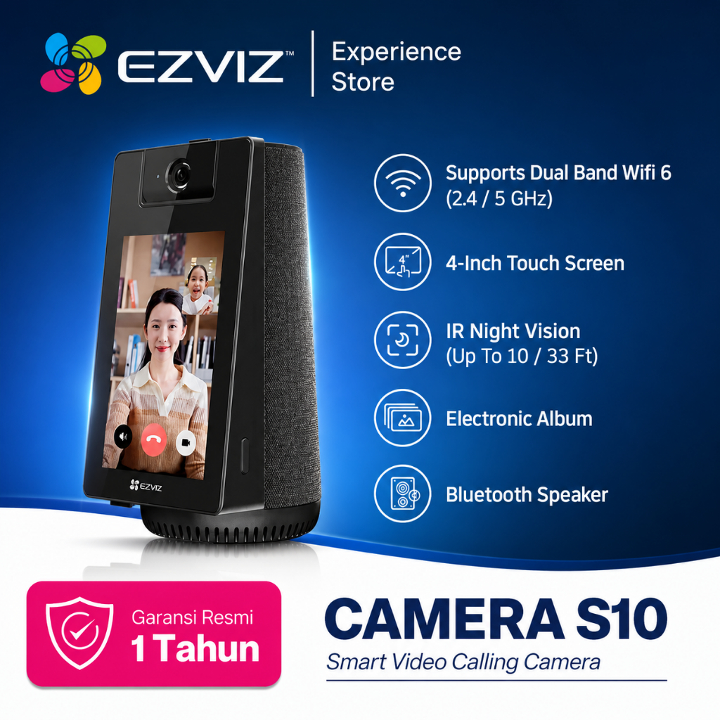 Ezviz S10 4MP 2k+ Smart Home Video Calling Camera