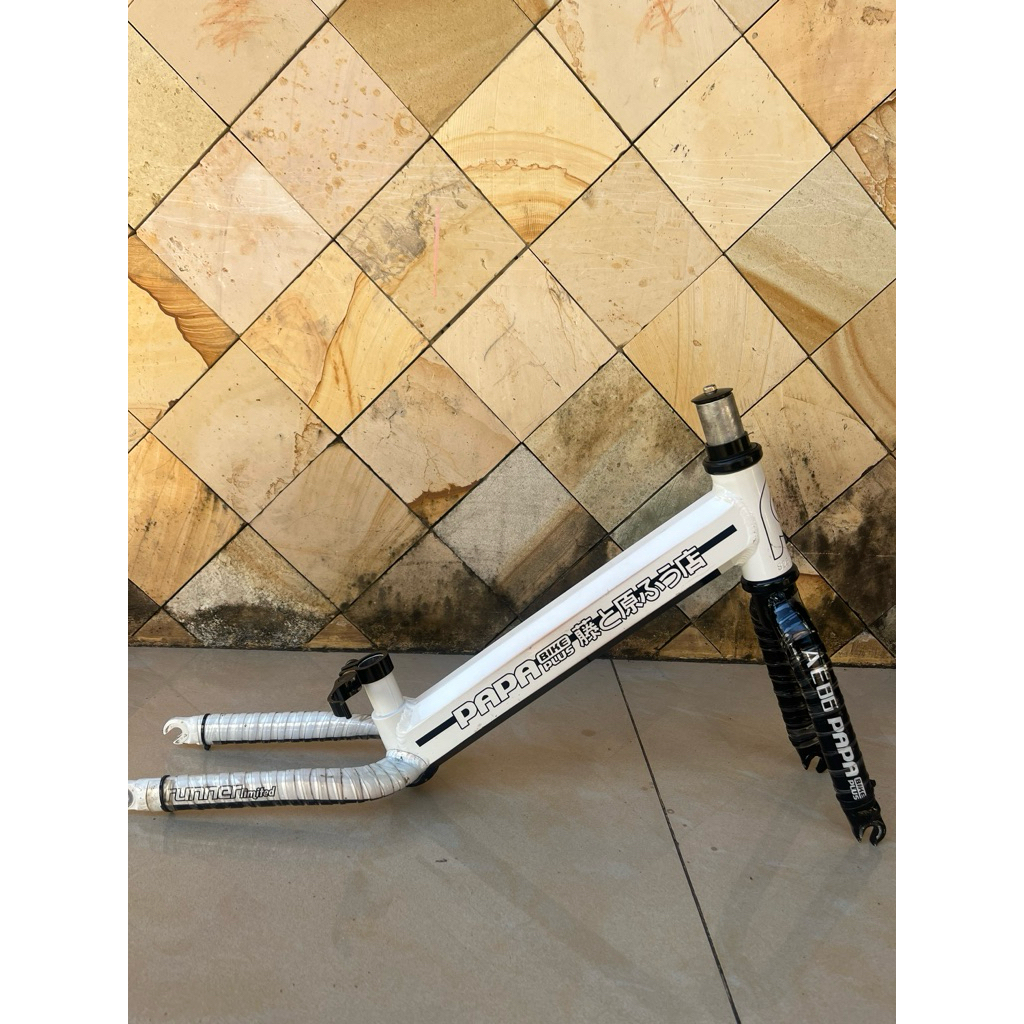 frame pushbike PAPABIKE RunnerPro AE86 (preloved)