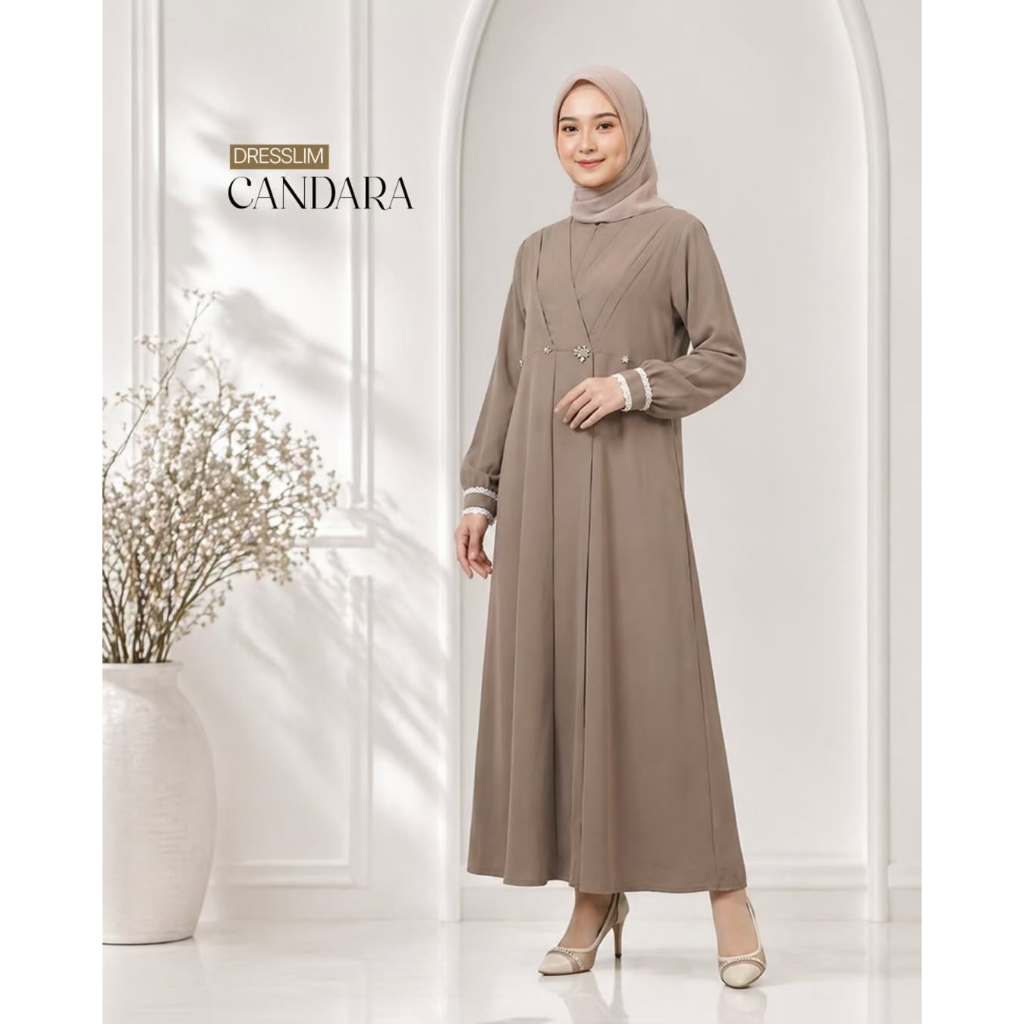 Dresslim Candara | Dresslim Rabbani | Dress Rabbani | Gamis | Gamis Premium | Gamis Rabbani [Ori Rab