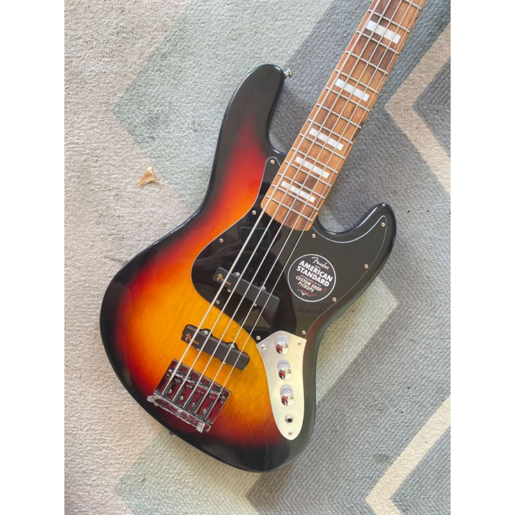 Bass 5string Fender Jazz sunbrust custom