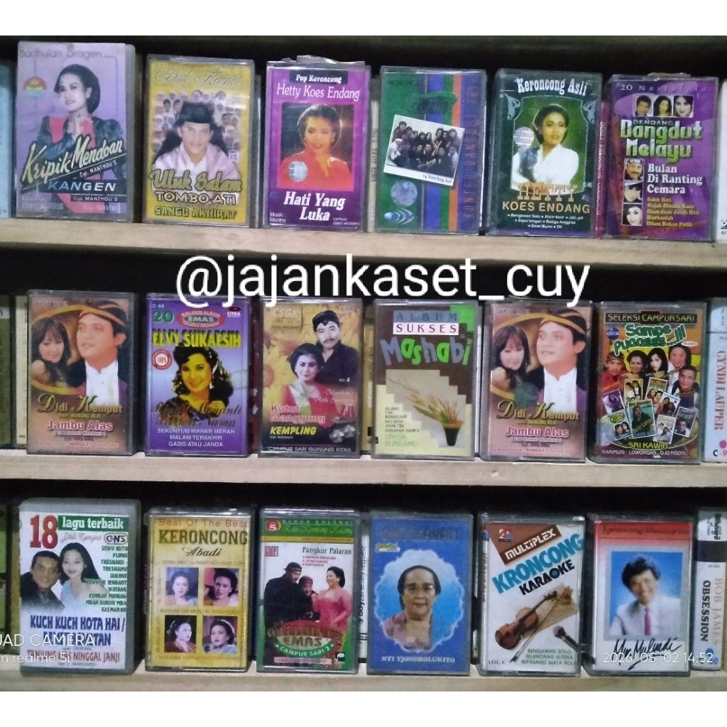 KASET PITA DIDI KEMPOT RHOMA IRAMA ELVY IIS DAHLIA BASOFI MASHABI CAMPUR SARI DANGDUT KERONCONG BARA