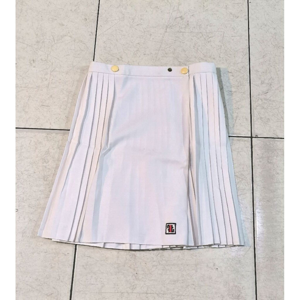 Rok lipit tenis padel putih UK S