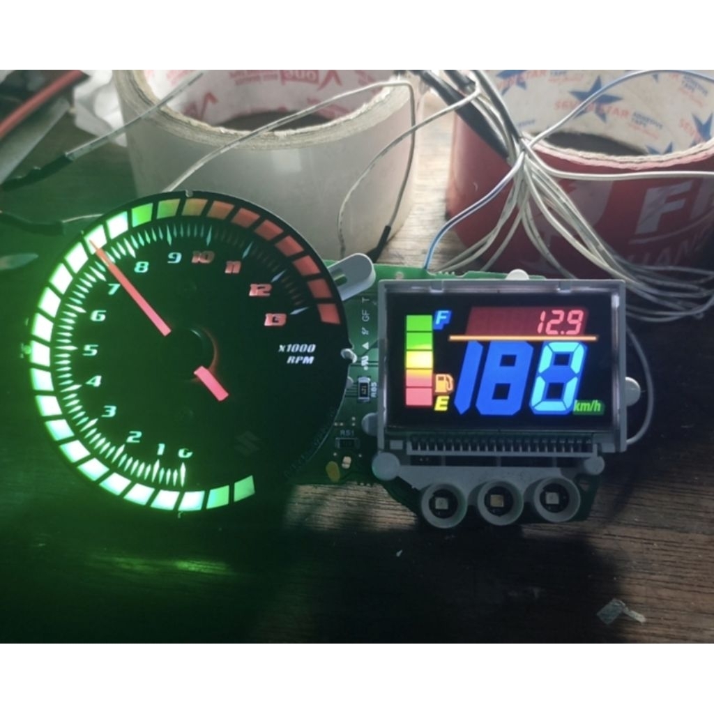 speedometer satria fu custom
