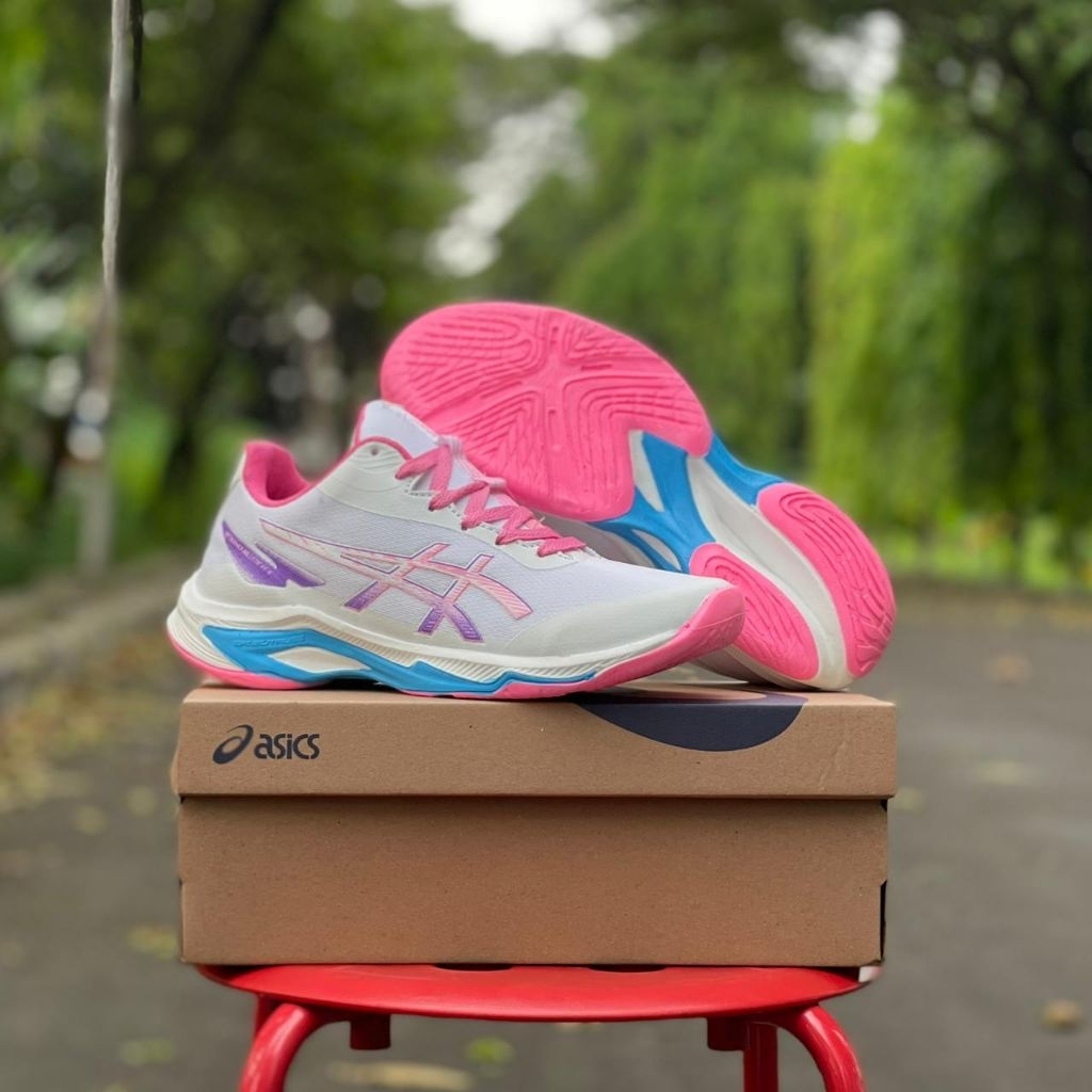 SEPATU OLAH RAGA VOLLY WANITA NETBURNET MID TERBARU SIZE 36 - 41 RINGAN ANTI SLIP