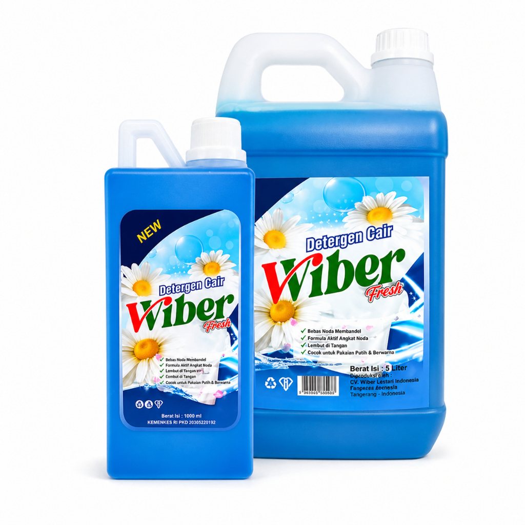 WIBER Detergen Cair Sabun Cuci Pakaian Premium