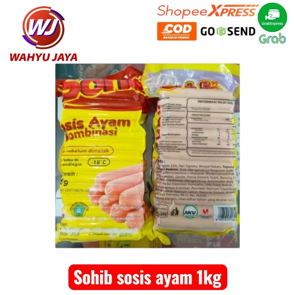 Sohib sosis 1000gram