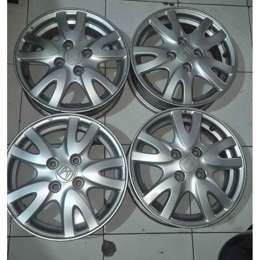 velg oem standar honda brio ring 14 pcd 100