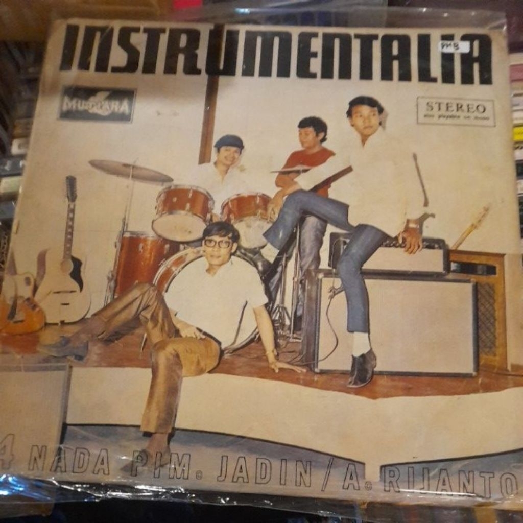 vinyl piringan hitam 12 instrumentalia band 4 nada (PHB)