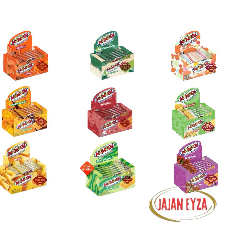 MOMOGI WAFER STICK 1000AN BESAR 1 KARTON 12 BOX CAMILAN SNACK ANAK JAJAN MURAH GROSIR