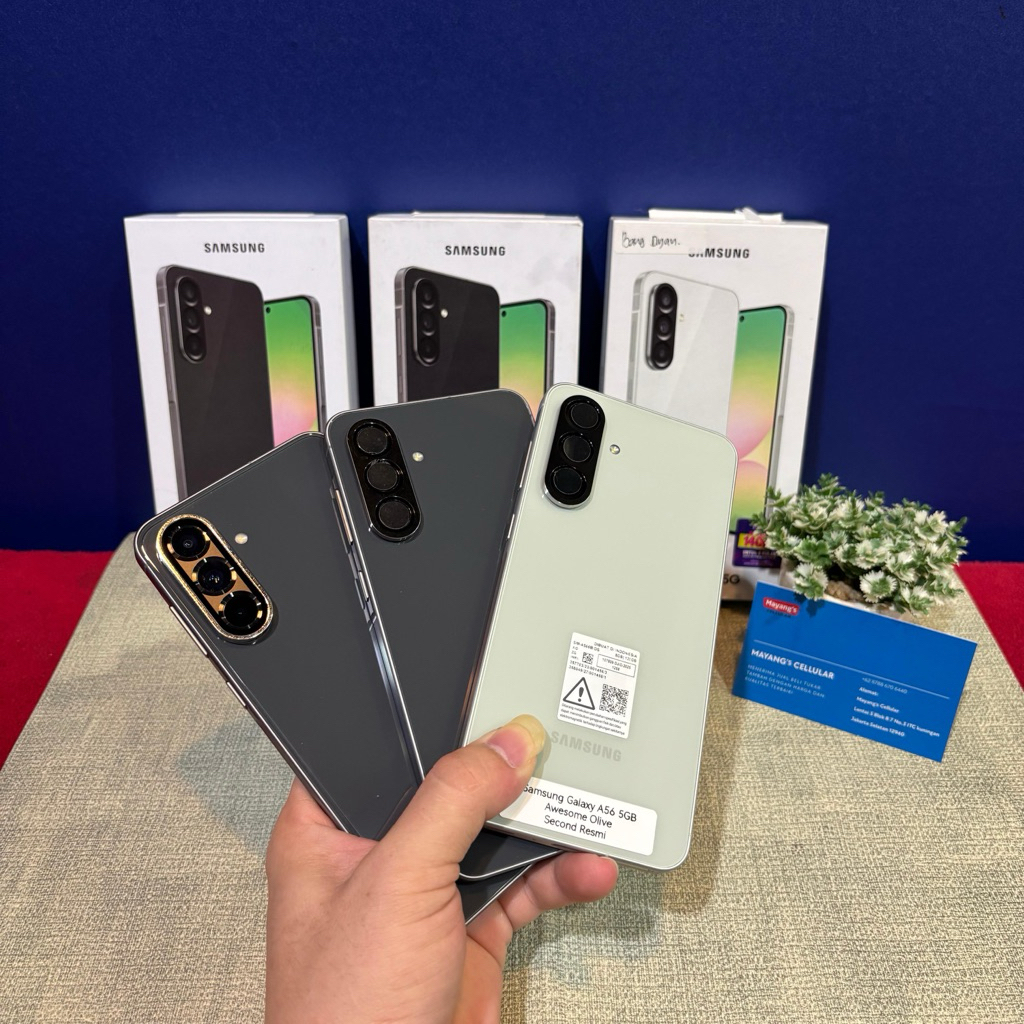 Samsung Galaaxy A56 12/256GB 8/256GB Garansi Resmi Second Fullset Original Like New