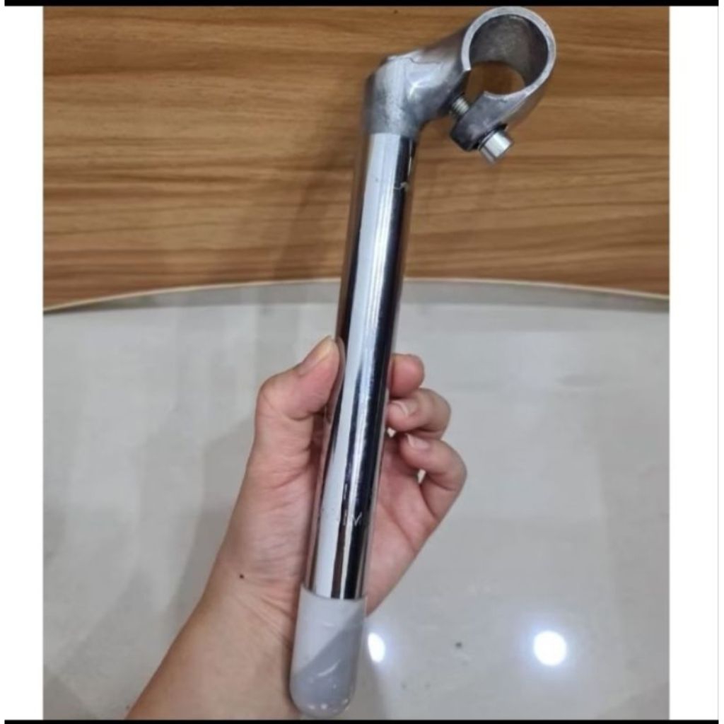 Cagak Stang / Tiang Stang Sepeda Mini / Ctb Chrom