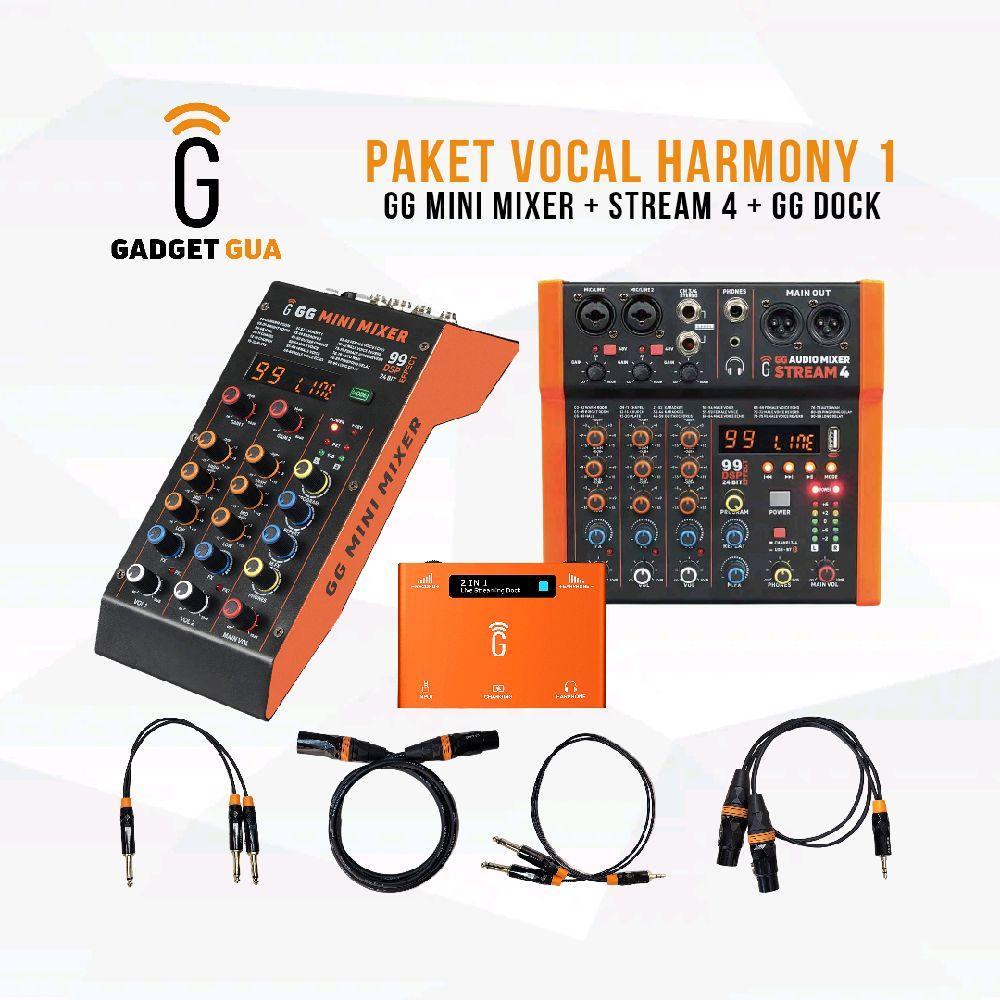 PAKET MIXER VOCAL HARMONY (SIAP LIVE STREAMING)