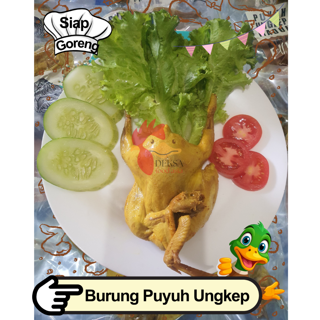 Burung Puyuh Ungkep Madun (Frozen Food) isi 2 ekor berat +- 200 gr
