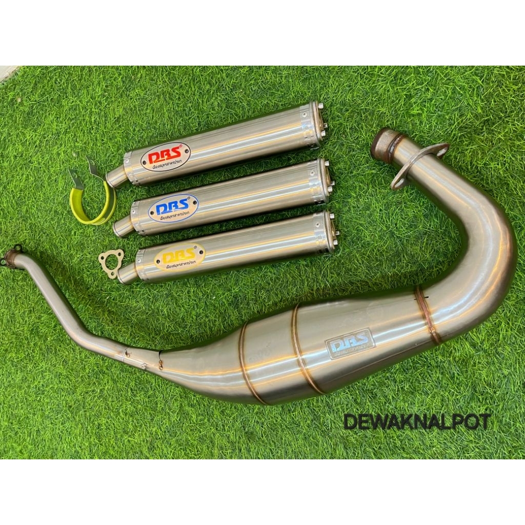 Knalpot Ninja R RR SS DBS Press Stenlis Anti Karat