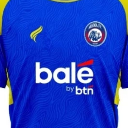 Arema Jersey Sponsored BALE 2026 Sablon Setrika Patch DTF