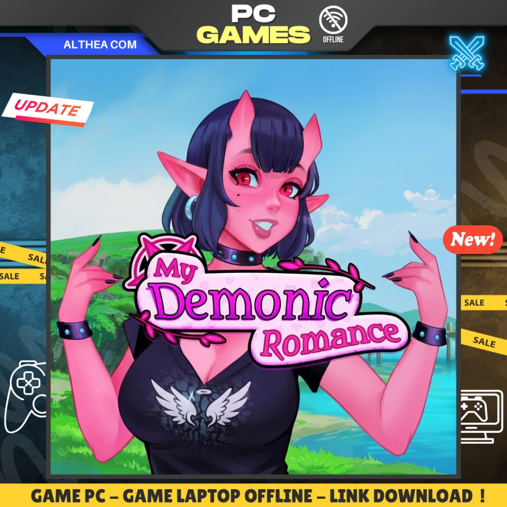 MY DEMONIC ROMANCE - VISUAL NOVEL - ROMANCE - SUPERNATURAL - GAME PC / LAPTOP - OFFLINE