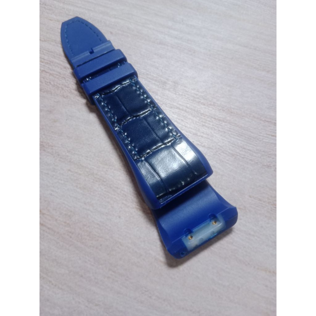 Jam Tangan Franck Muller Tali Strap Jam Franck Muller V45 Ruber, karet Unisx Biru
