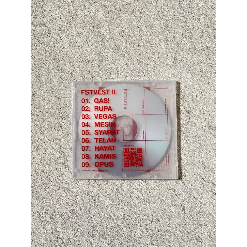 CD FSTVLST Album II