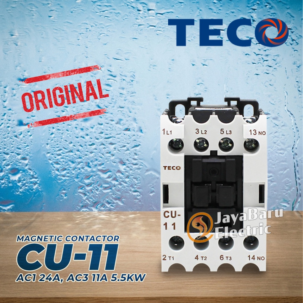 Kontaktor Contactor TECO CU-11 CU11 24V 110V 220V 380V
