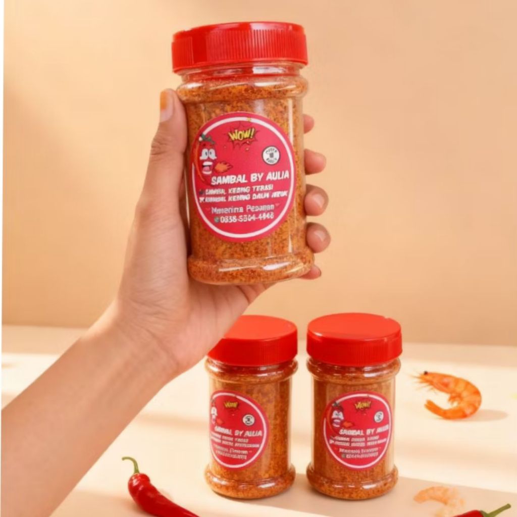SAMBAL KERING TERASI // SAMBAL TABUR // khas indramayu // Sambal by Aulia