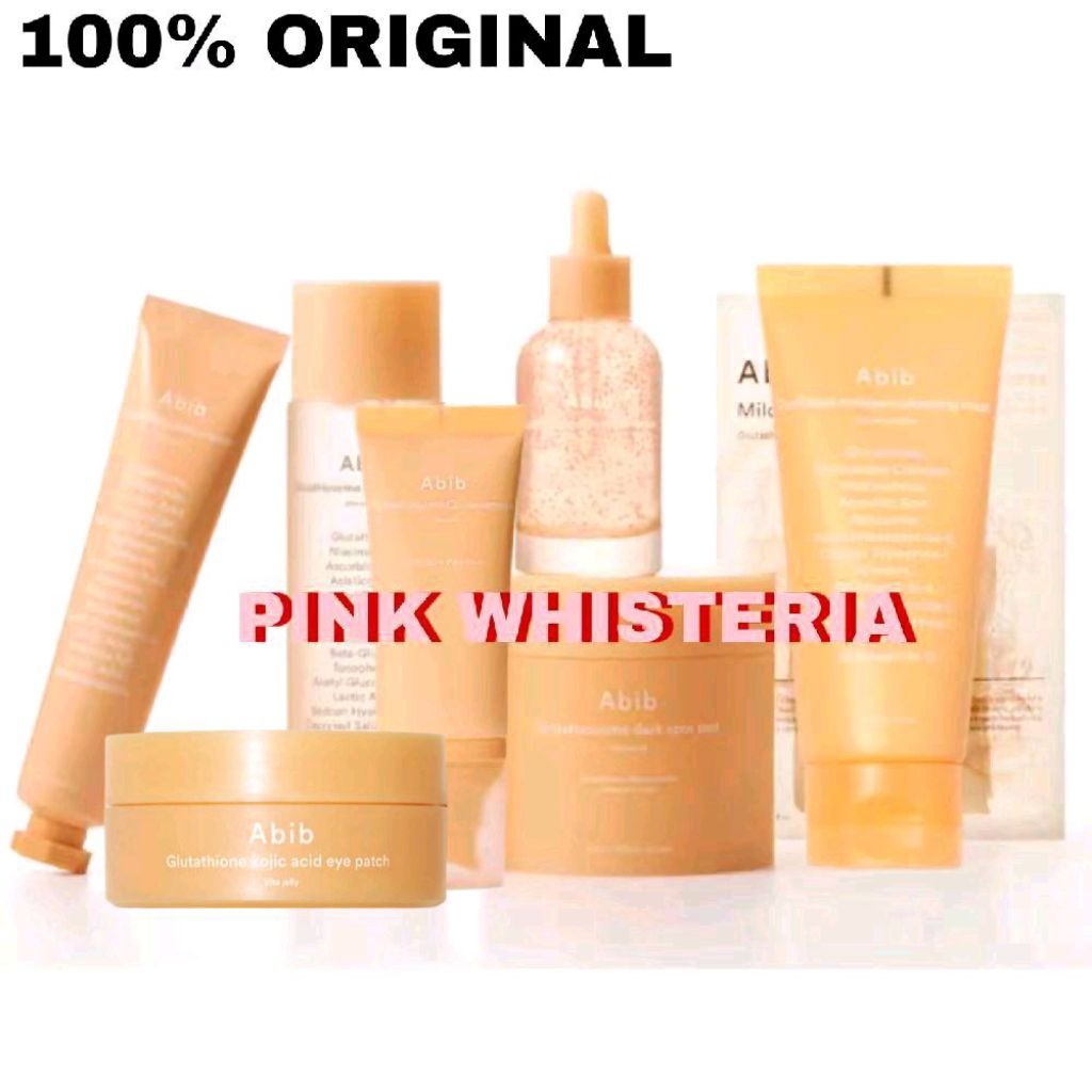 [ORIGINAL] ABIB Glutathiosome Dark Spot Serum Vita Drop Ampoule / Toner / Pad / Cream / CC Sunscreen