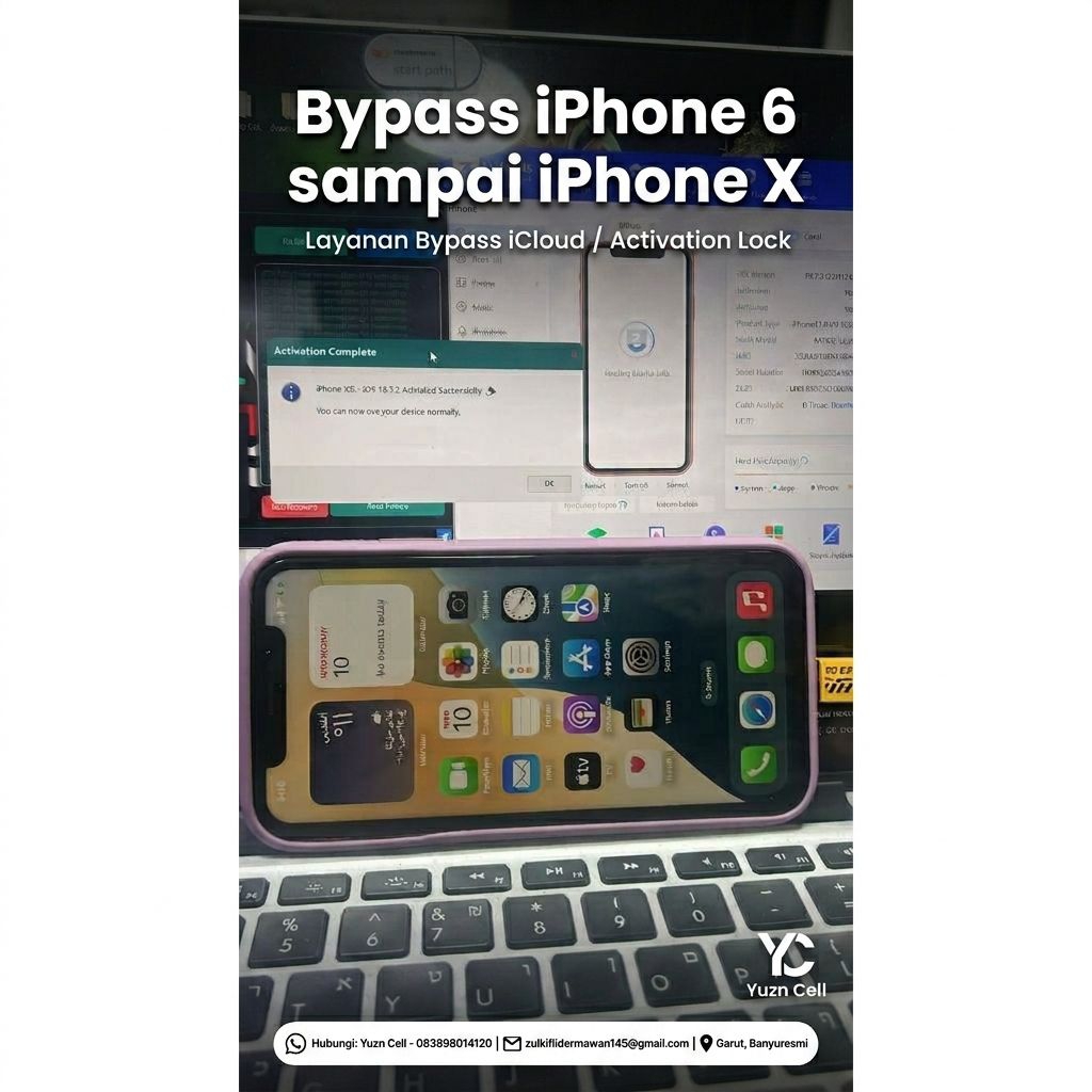 Bypass iPhone 6/6s/X Pascode/Hello Screen