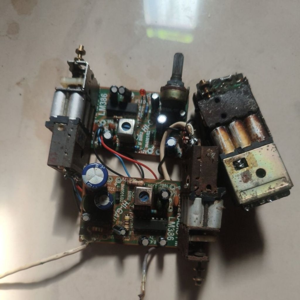 tuner fm bekas copotan