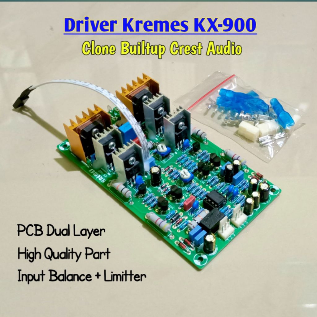 Kit Driver Kremes KX-900 Clone Crest Audio