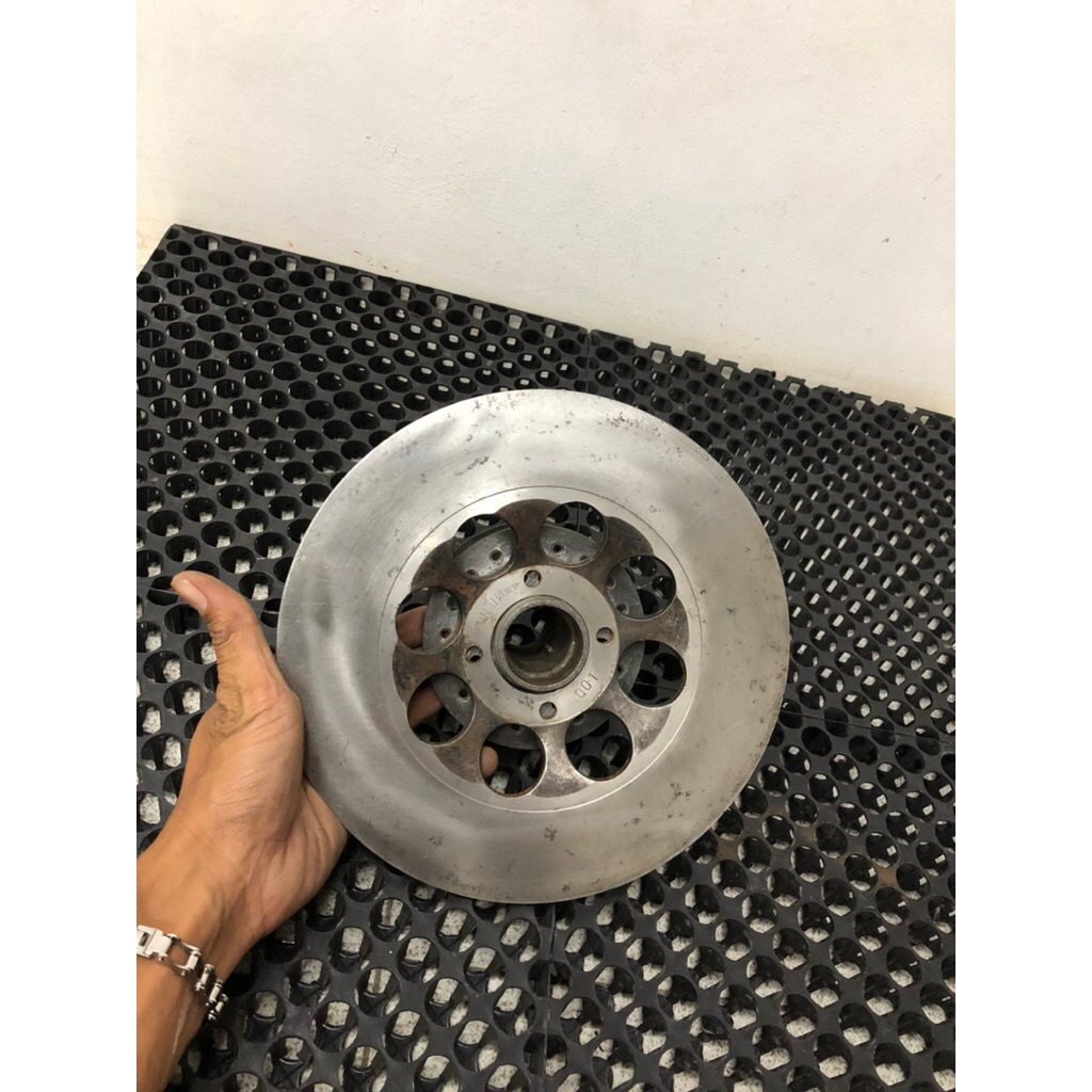 Tromol depan set piringan cakram honda cb125s cg125 original copotan