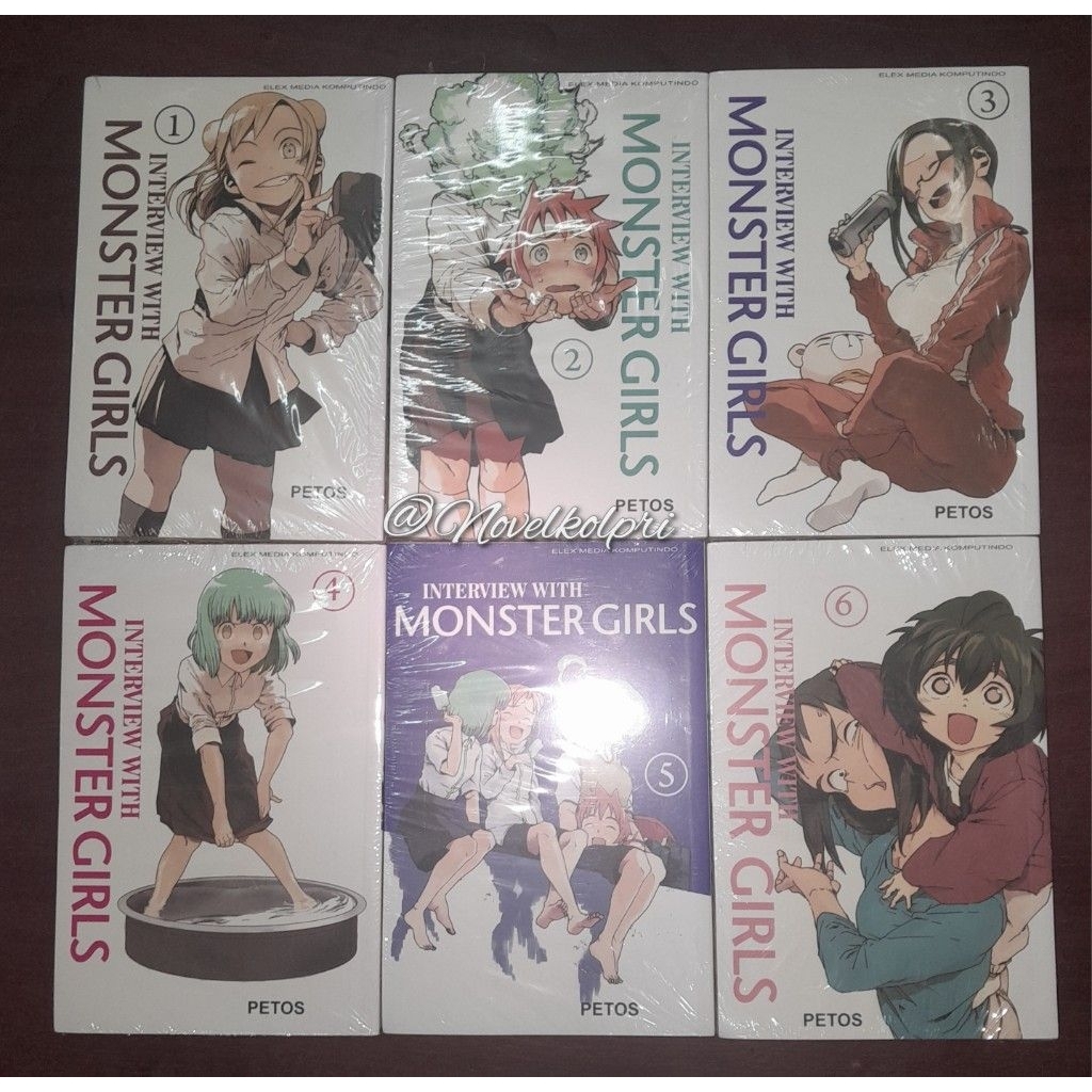 Komik SET Monster Girls 1-6