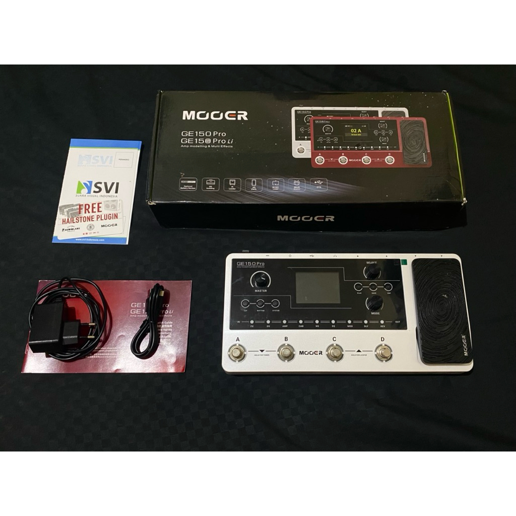 Efek Gitar Mooer GE 150 Pro Mulus