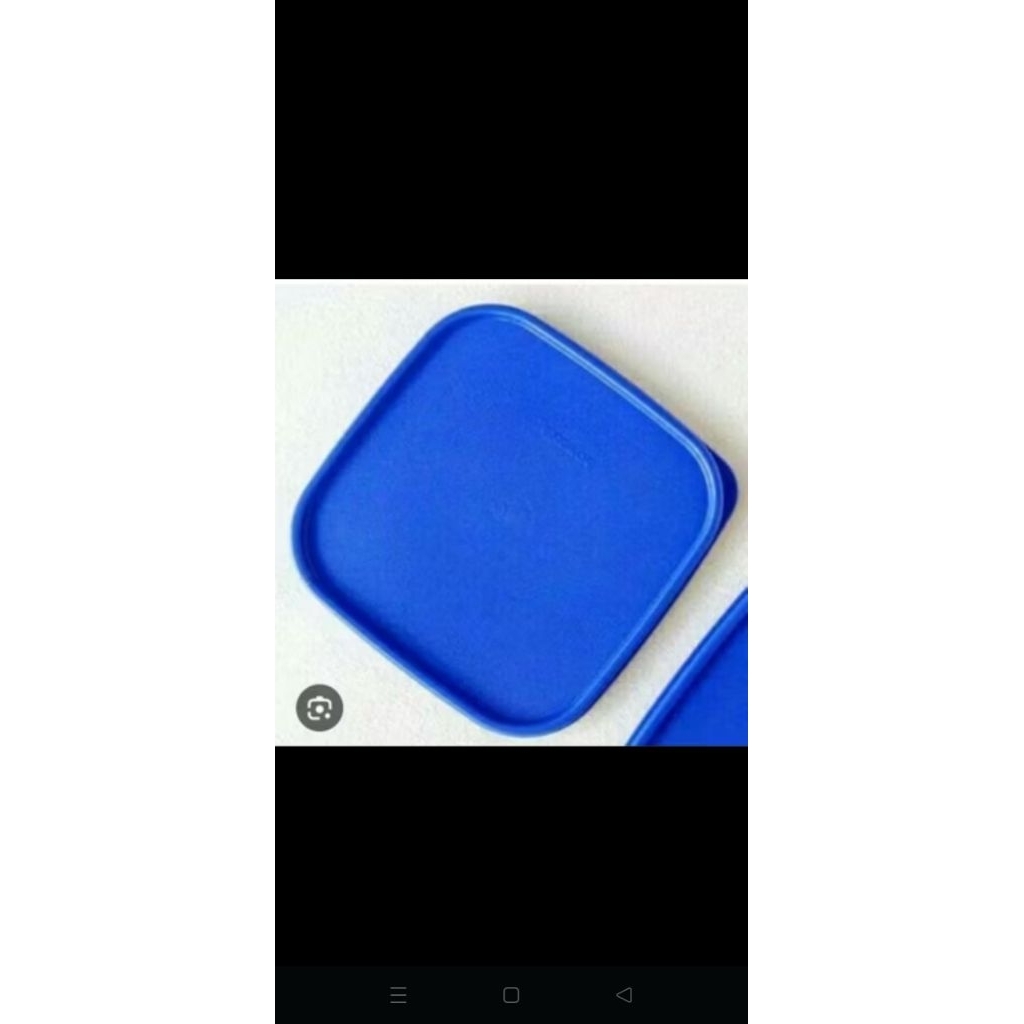 Tutup wadah MM Square Tupperware.