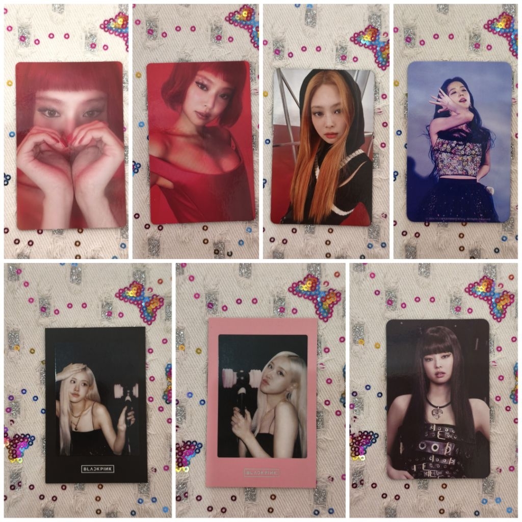 Photocard Blackpink official