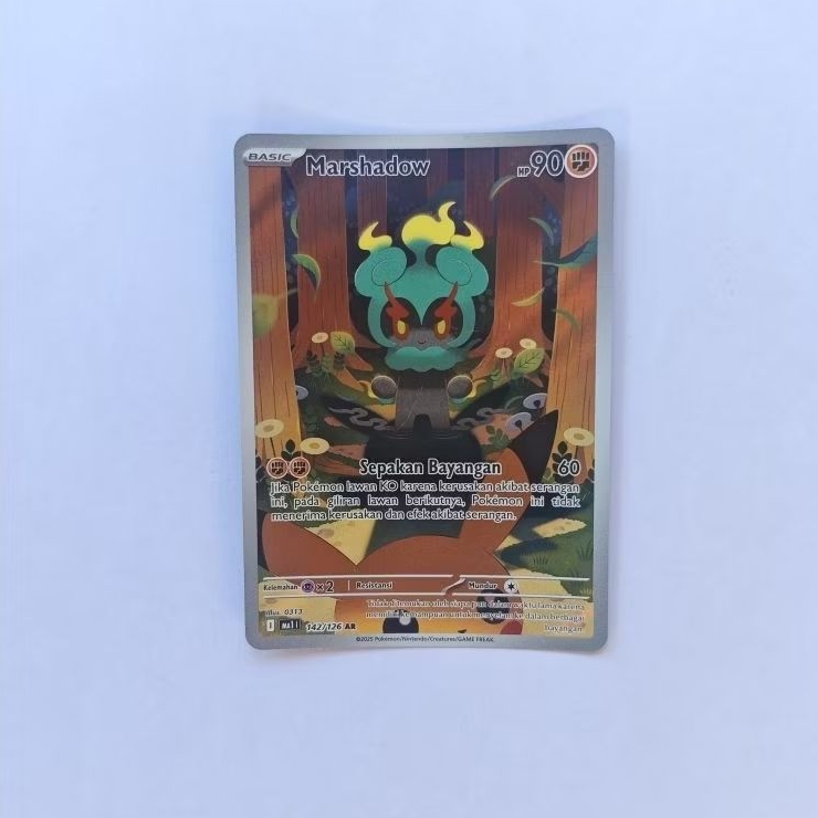 marshadow ar tcg pokemon indonesia
