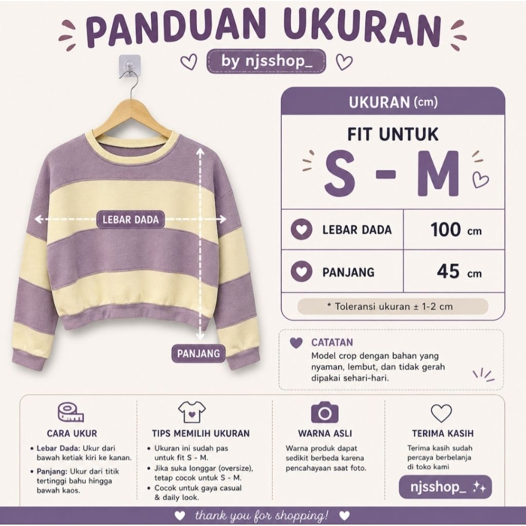 #0140 PRELOVED KAOS LENGAN PANJANG LILAC