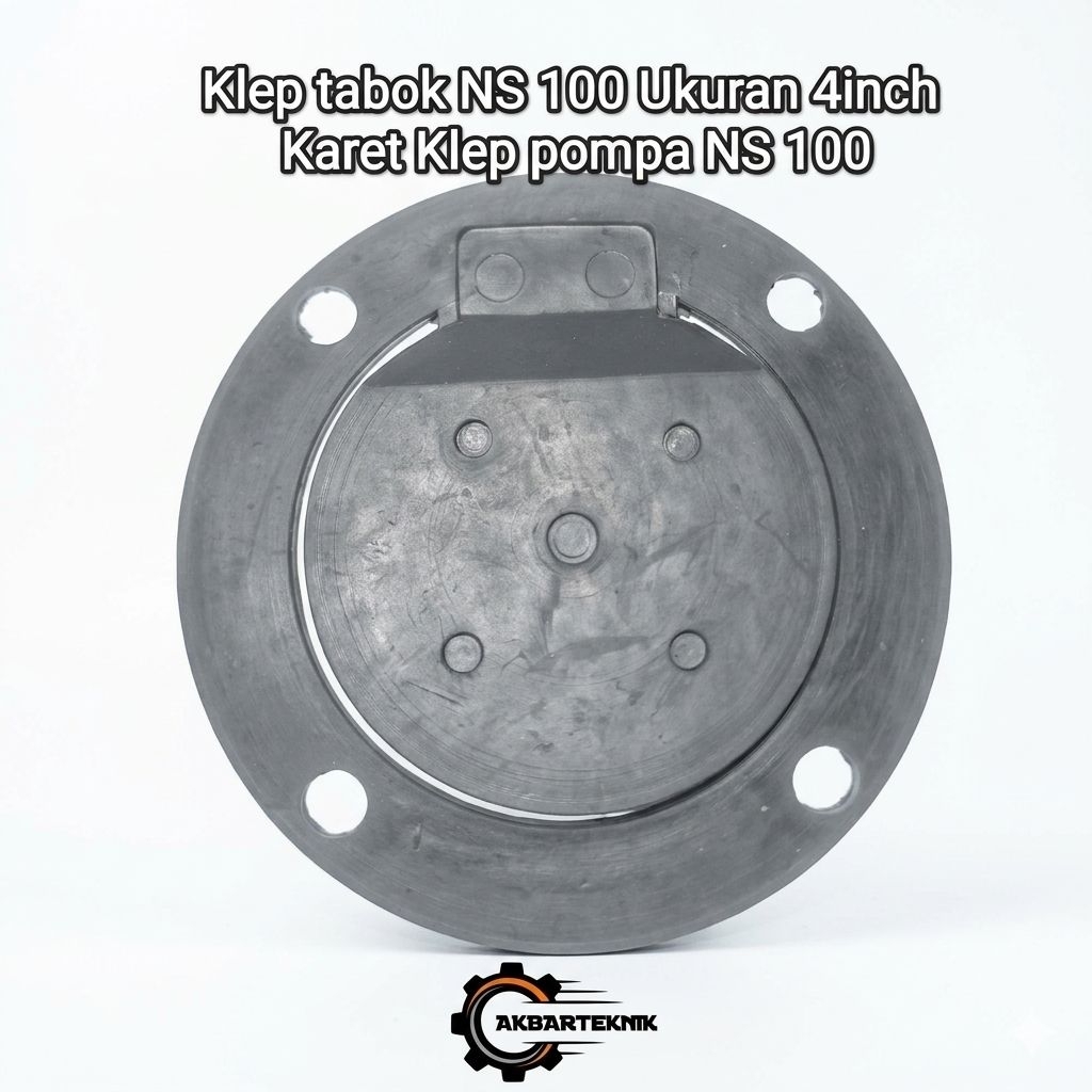 Klep tabok NS 100 Ukuran 4inch Karet Klep pompa NS 100