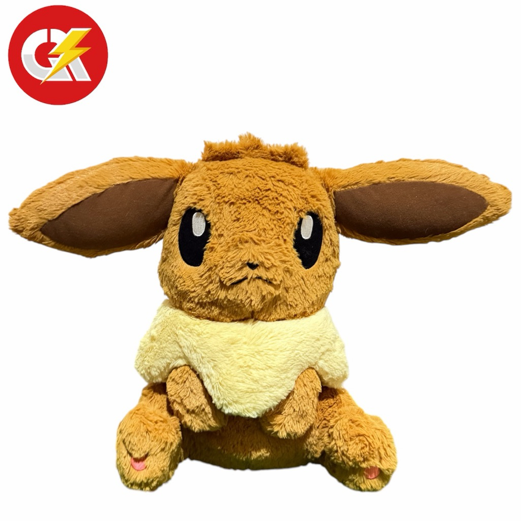 Boneka Plush Official Pokemon Eevee Fuwa Fuwa Fluffy Original Pokemon Center