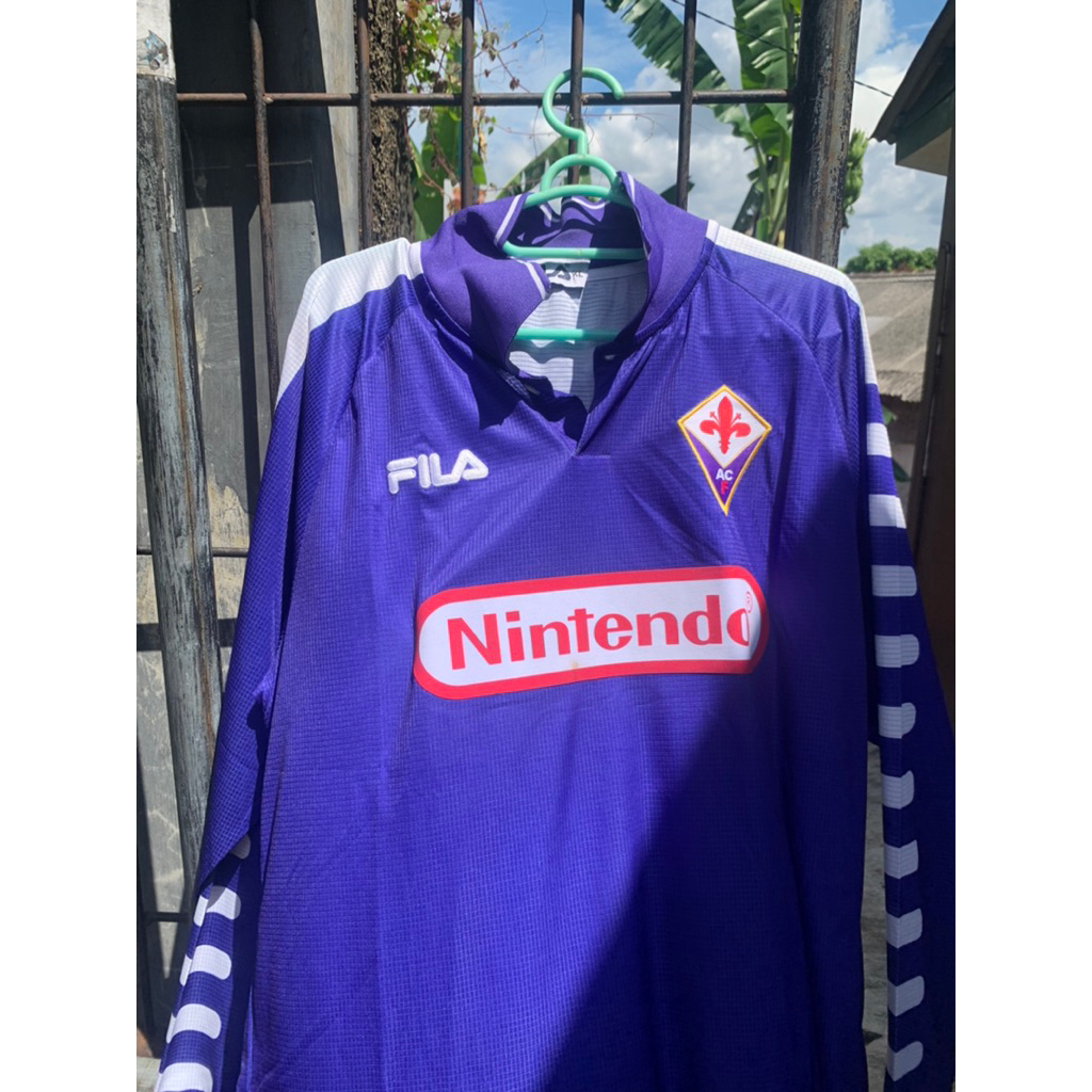 JERSEY FIORENTINA HOME 1998 NAMESET BATISTUTA