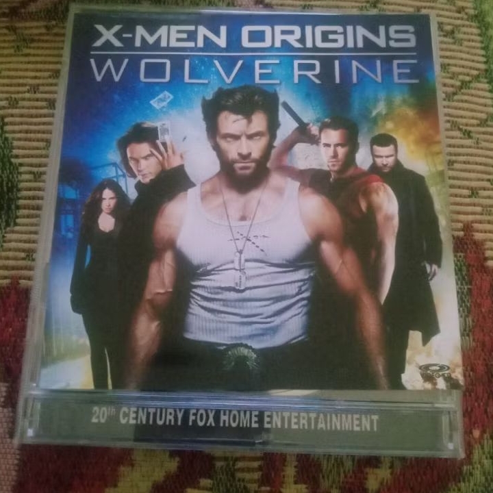 VCD ORIGINAL X - MEN ORIGINS  - WOLVERINE Feat HUGH JACKMAN TEKS Indonesia