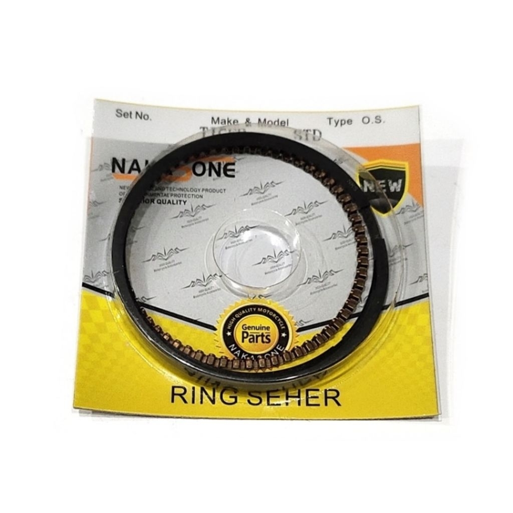 RING SEHER/RING PISTON STANDAR UNTUK TIGER ORIGINAL NAKASONE KWALITAS JAPAN