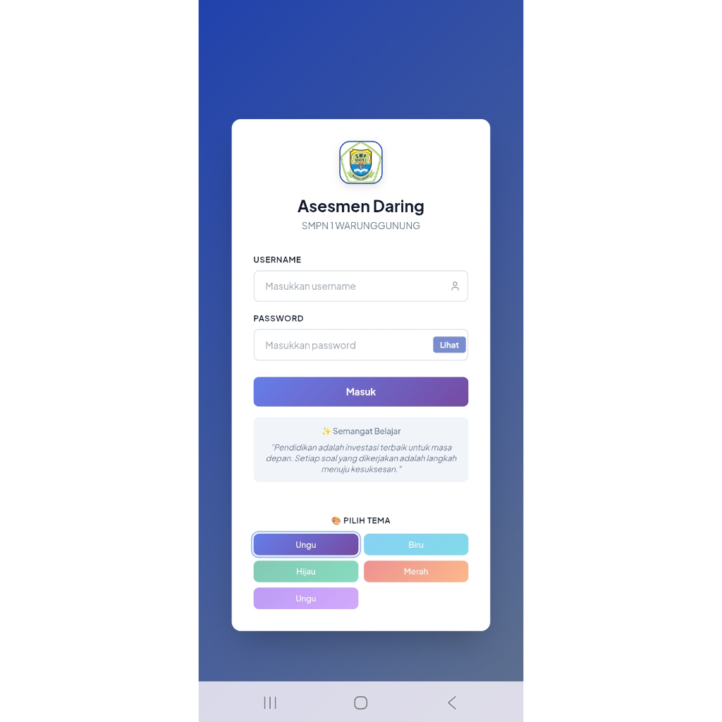 Aplikasi Exambro Ujian Webview