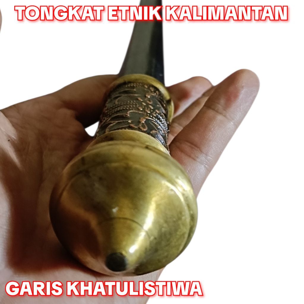 TONGKAT HIKING KAYU ULIN 100 CM KODE 01