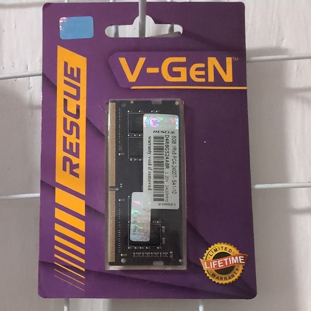 RAM DDR4 8GB VGEN RESCUE