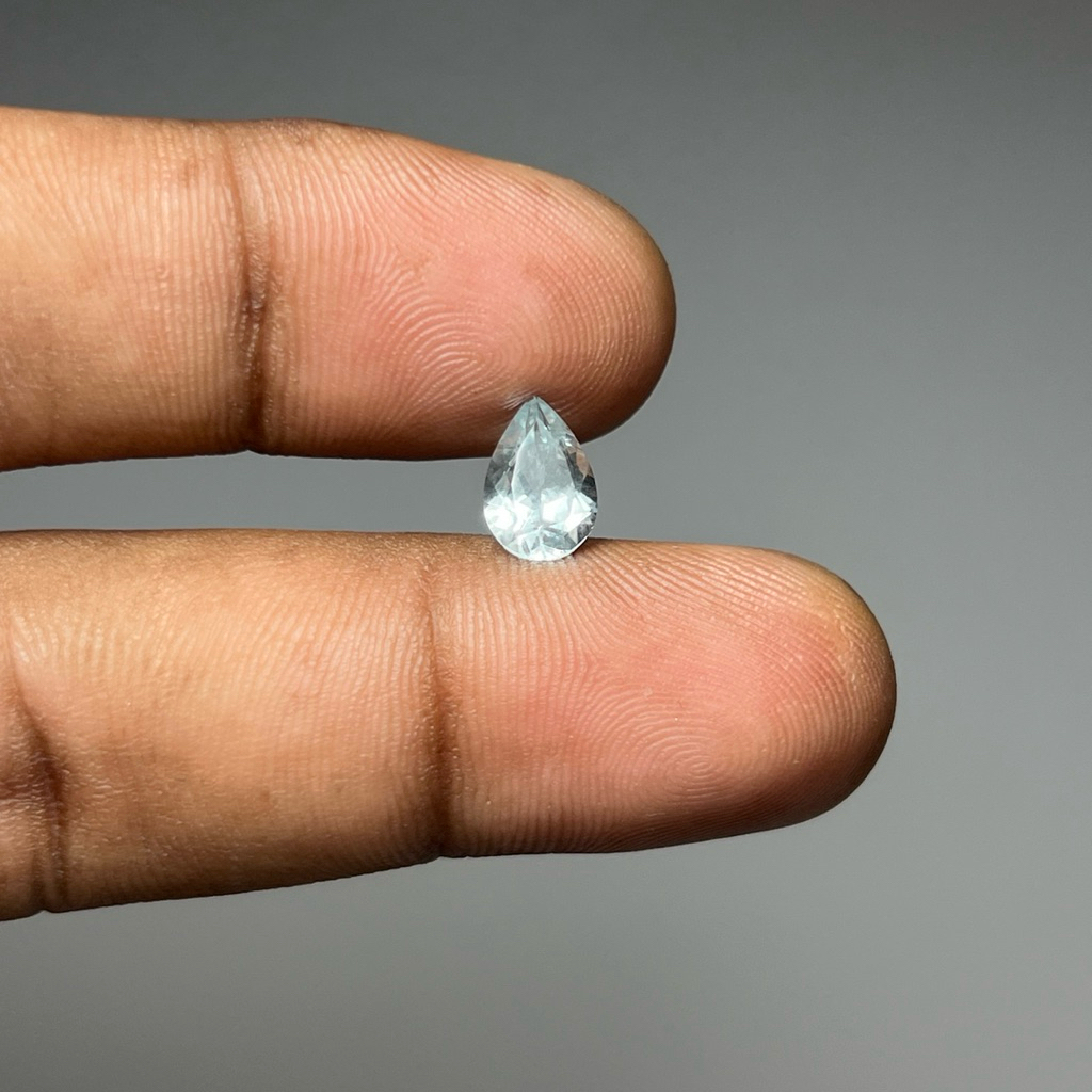 Natural Aquamarine Beryl Batu Aquamarine beryl Asli Batu Aquamarine Beryl Dim 9x6x5
